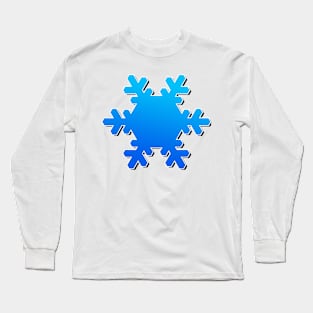 The snow t shirt design Long Sleeve T-Shirt